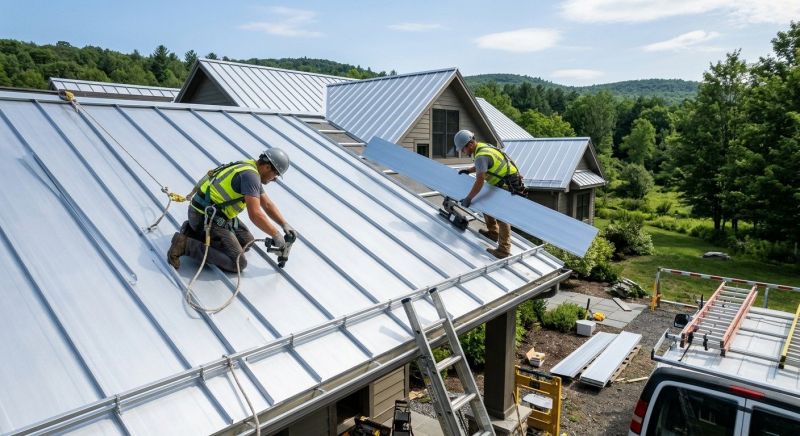 Aluminum Roof Installation in Chester County, PA