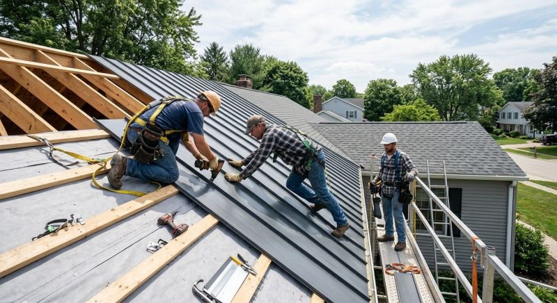 Aluminum Roof Installation in Coatesville, PA