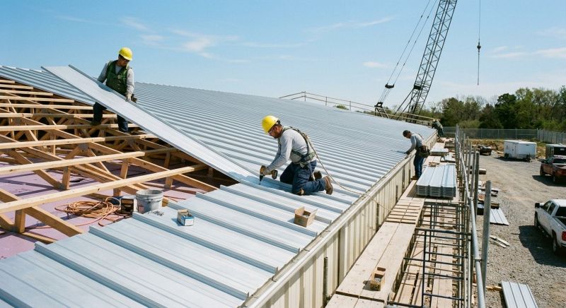 Aluminum Roof Installation in Douglassville, PA