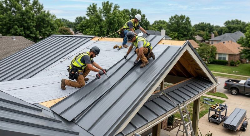 Aluminum Roof Installation in Havertown, PA