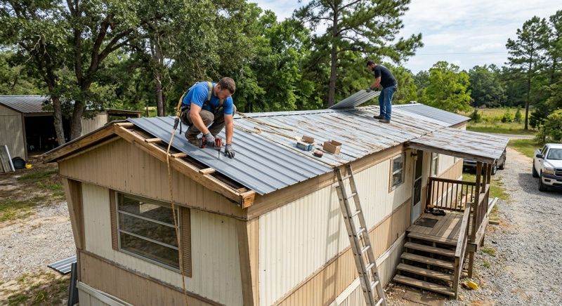 Aluminum Roofing Repair in Exton, PA