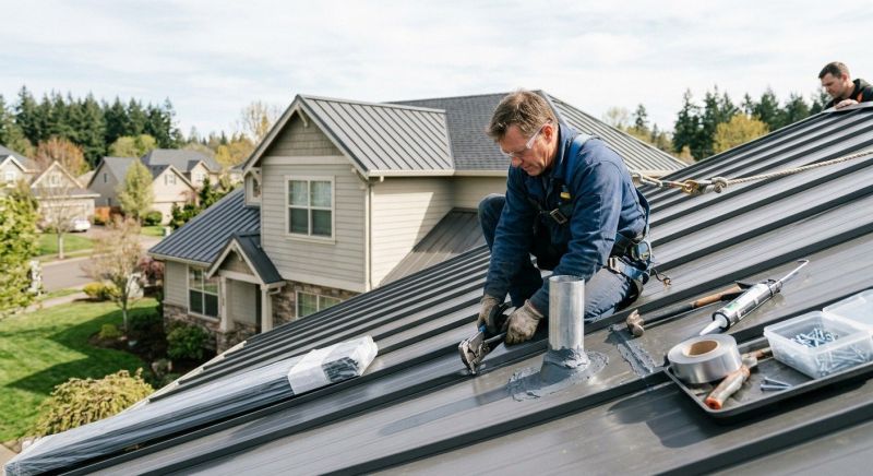 Aluminum Roofing Repair in Exton, PA