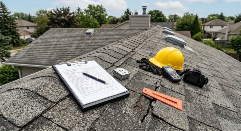 Asphalt Roof Inspection in Newtown Square, PA