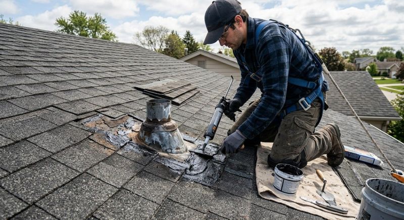 Asphalt Roof Leak Repair in Lansdale, PA