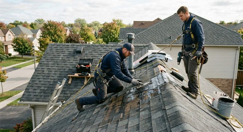 Asphalt Roof Leak Repair in Spring Mount, PA