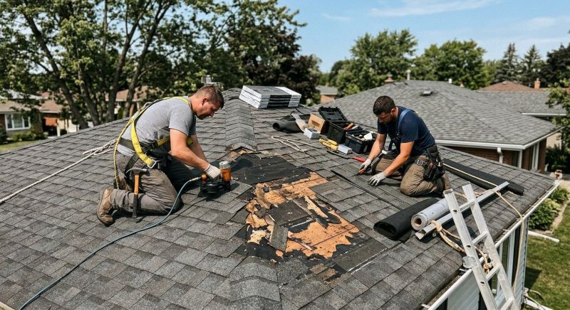 Asphalt Roof Repair in Collegeville, PA