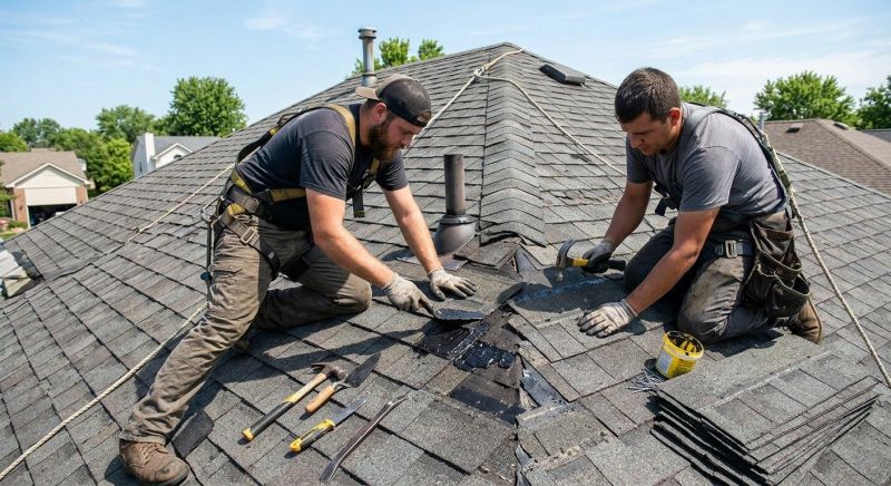 Asphalt Roof Repair in Douglassville, PA