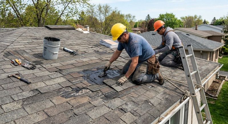 Asphalt Roof Repair in Havertown, PA
