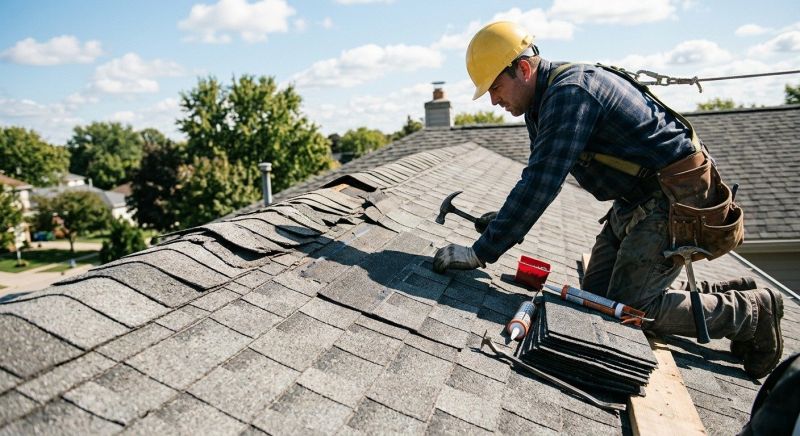 Asphalt Roof Repair in Lansdale, PA