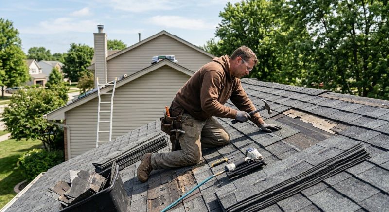 Asphalt Roof Repair in Oxford, PA