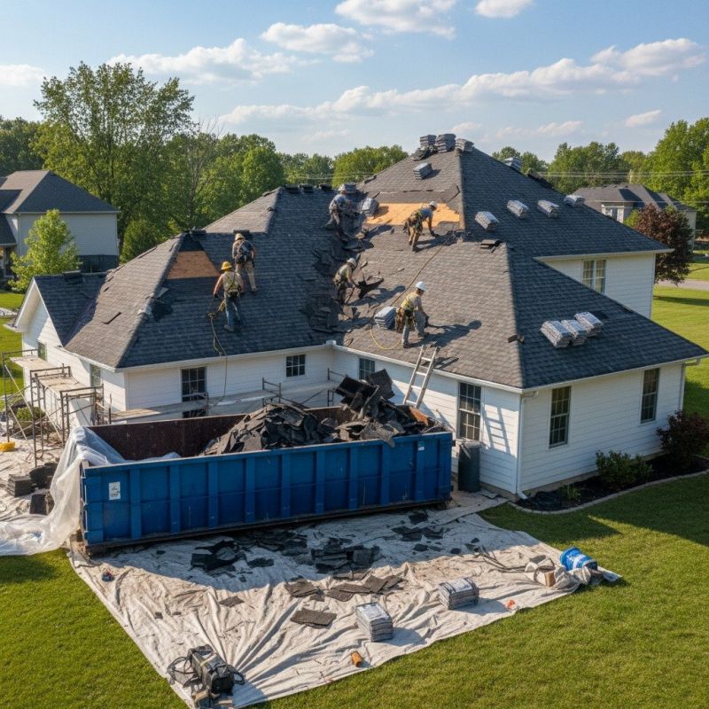 Asphalt Roof Replacement in Drexel Hill, PA