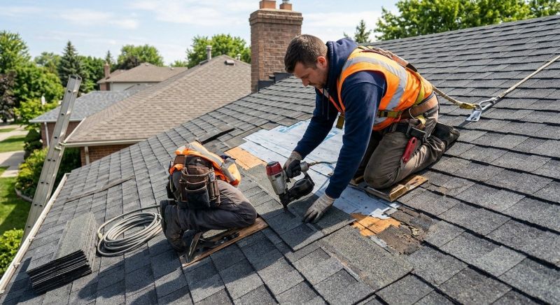 Asphalt Shingles Repair in Broomall, PA