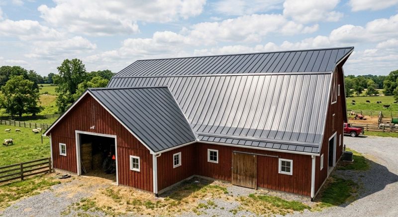 Barn Roof Replacement in Boyertown, PA