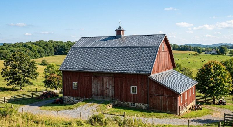 Barn Roof Replacement in Hatfield, PA