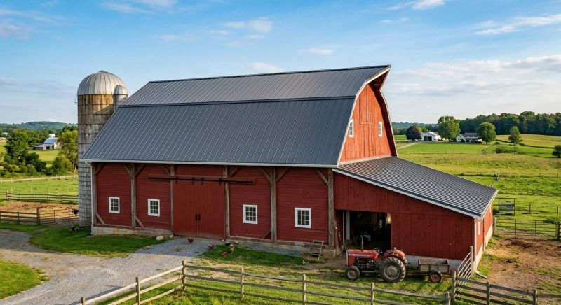 Barn Roof Replacement in Lafayette Hill, PA