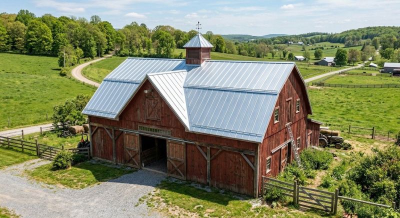 Barn Roof Replacement in Morgantown, PA