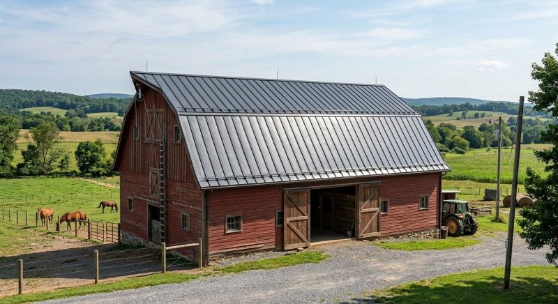 Barn Roof Replacement in Newark, DE
