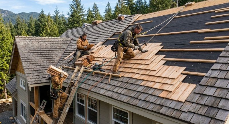 Cedar Roof Installation in Green Lane, PA
