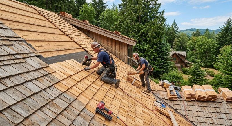 Cedar Roof Installation in Marcus Hook, PA
