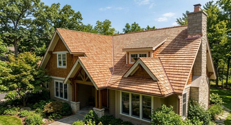 Cedar Shake Roof Construction in Coatesville, PA