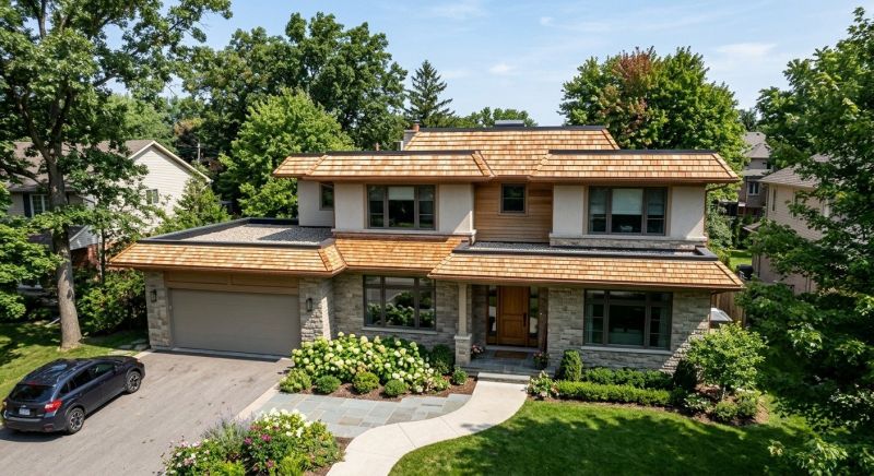 Cedar Shake Roof Construction in Collegeville, PA