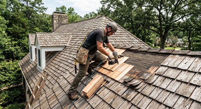 Cedar Shingles Repair in Gladwyne, PA