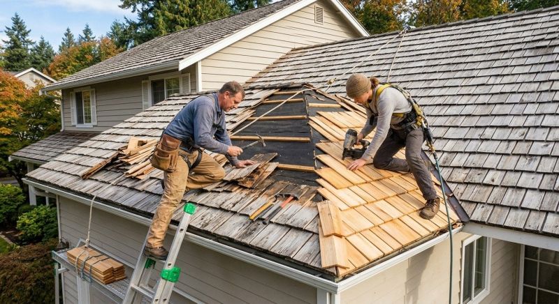 Cedar Shingles Repair in Glen Mills, PA