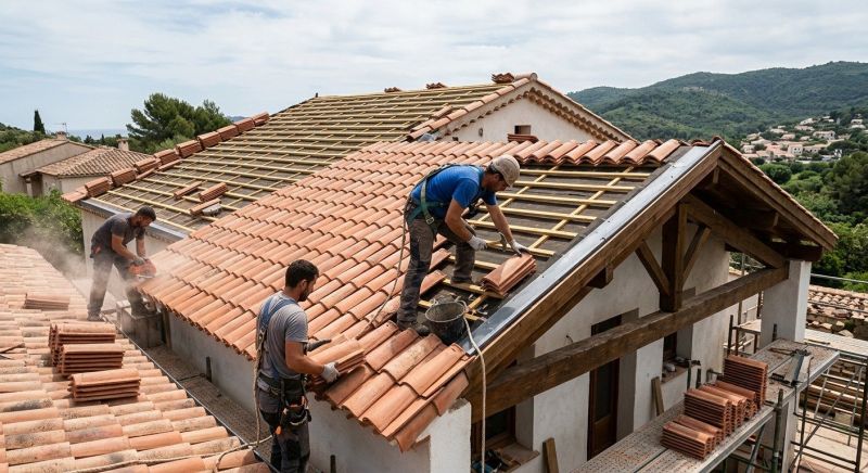 Clay Roof Installation in Dresher, PA