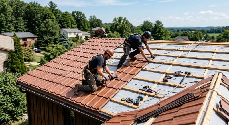 Copper Roof Installation in Exton, PA