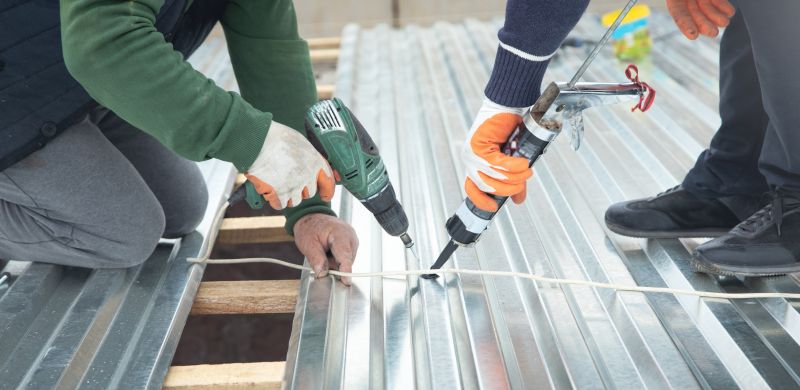 Corrugated Roof Repair in Green Lane, PA