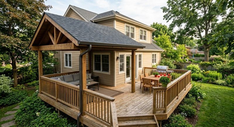 Deck Roof Construction in Exton, PA