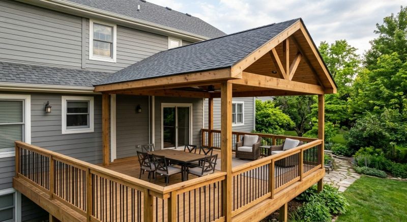 Deck Roof Construction in Exton, PA