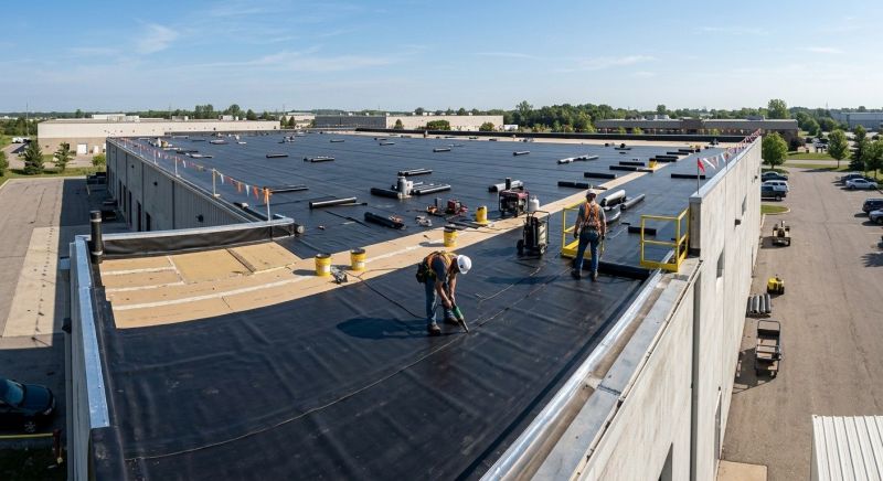 Epdm Roof Installation in Coatesville, PA