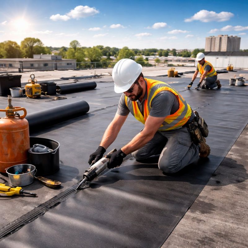 Epdm Roof Installation in Fort Washington, PA