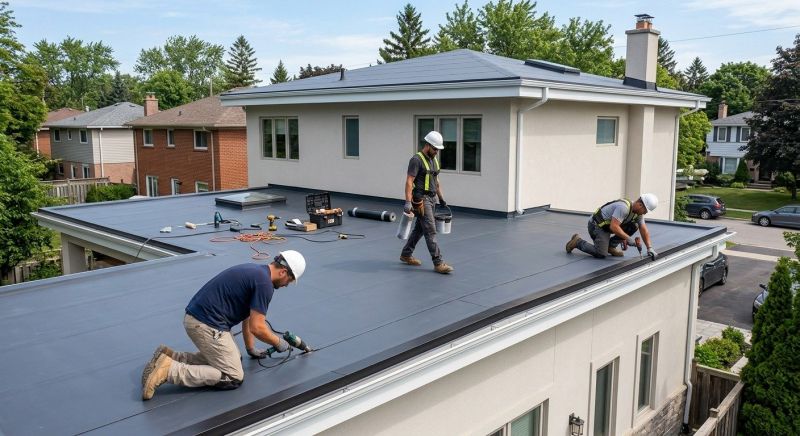 Flat Roof Installation in Morgantown, PA
