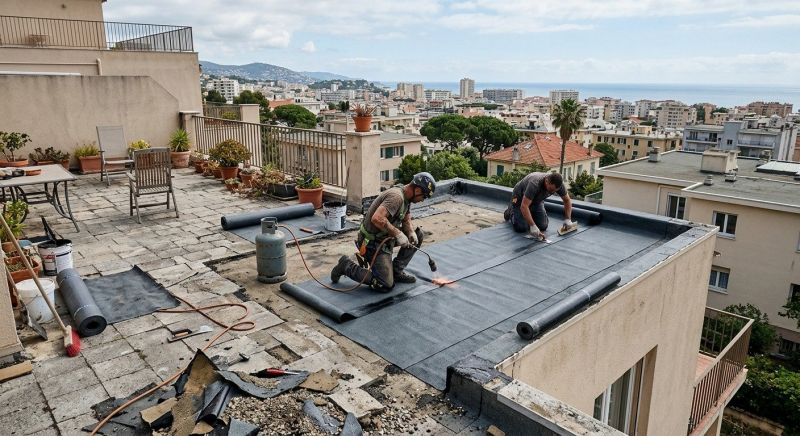 Flat Roof Repair in Devon, PA