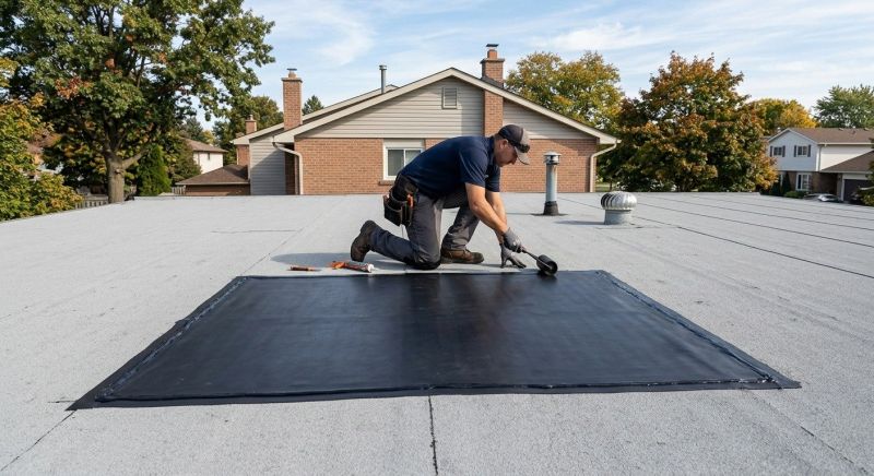 Flat Roof Repair in Dresher, PA