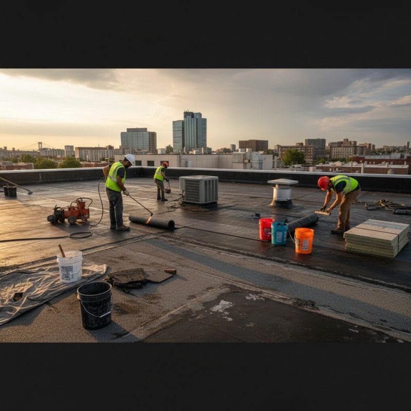 Flat Roof Repair in Gilbertsville, PA