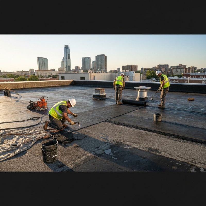 Flat Roof Repair in Glenolden, PA