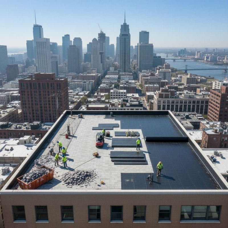 Flat Roof Replacement in Clifton Heights, PA