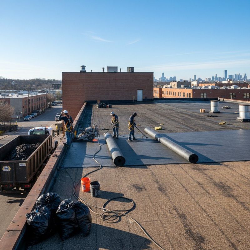 Flat Roof Replacement in Hatfield, PA