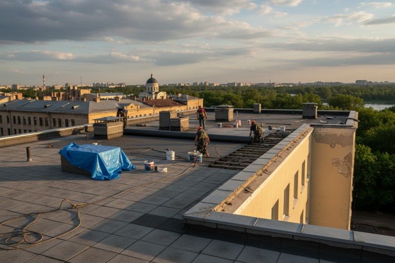 Flat Roof Replacement in Hatfield, PA