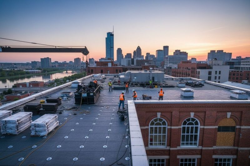 Flat Roof Replacement in Philadelphia, PA