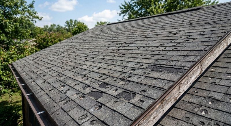 Hail Damage Roof Repair in Douglassville, PA
