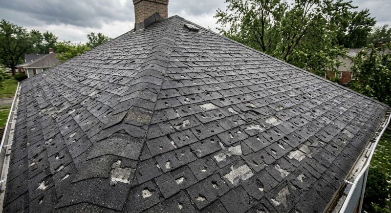 Hail Damage Roof Repair in Fort Washington, PA