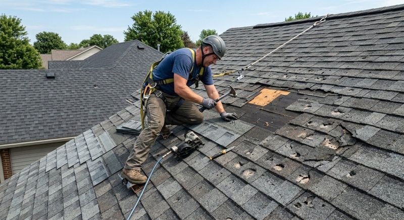 House Roof Repair in Green Lane, PA