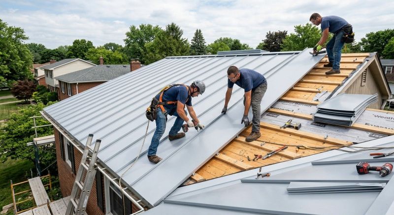 Metal Roof Installation in New Castle County, DE