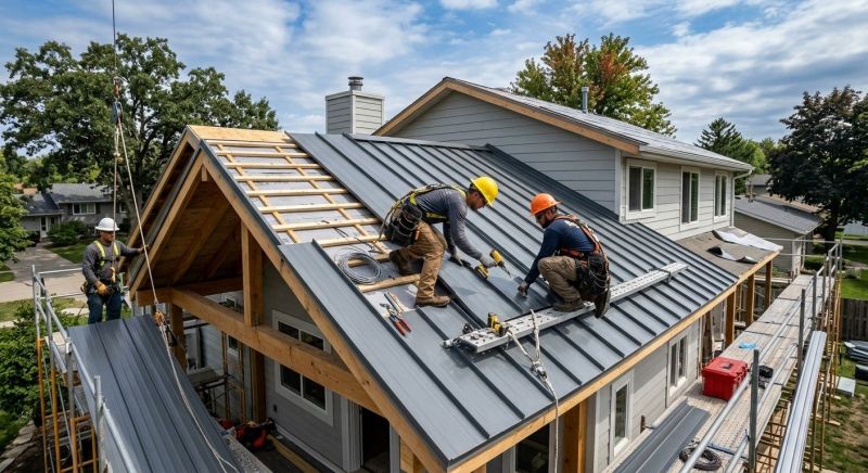 Metal Roof Installation in Norristown, PA