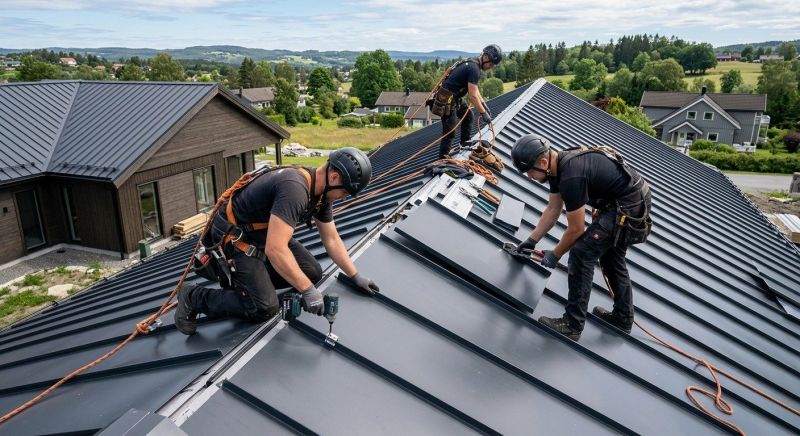 Metal Roof Installation in North Wales, PA