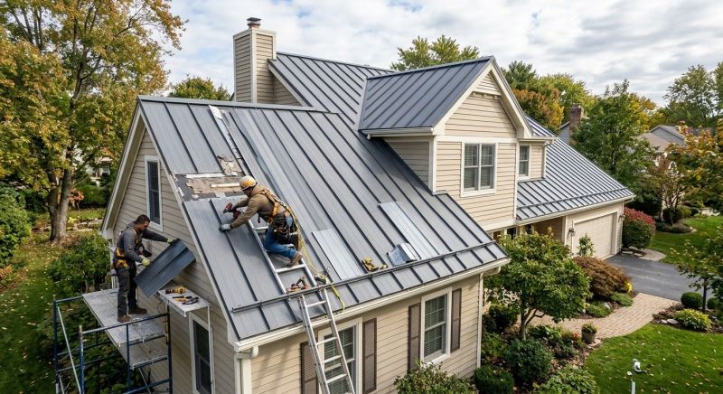 Metal Roof Repair in Chester, PA